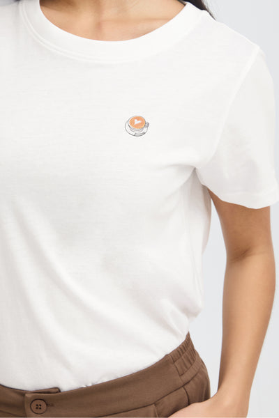 Sita Cotton T-Shirt (Coffee)