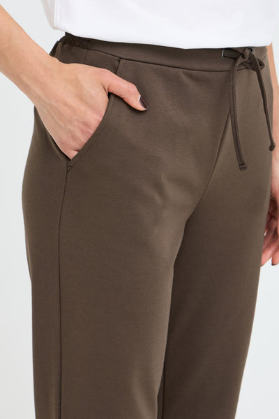 Zaline Straight Pant (Hot Fudge)