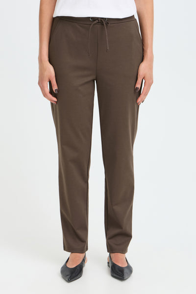 Zaline Straight Pant (Hot Fudge)