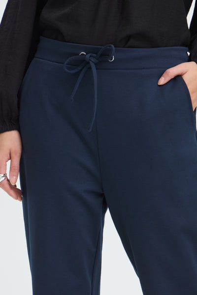 Zaline Straight Pant (Navy)