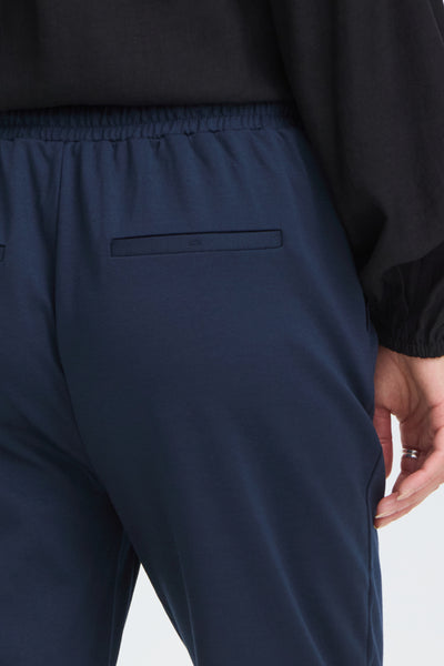 Zaline Straight Pant (Navy)