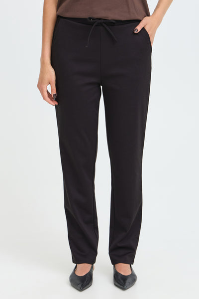 Zaline Straight Pant (Black)
