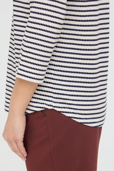 Jade Top (Salute Stripe)