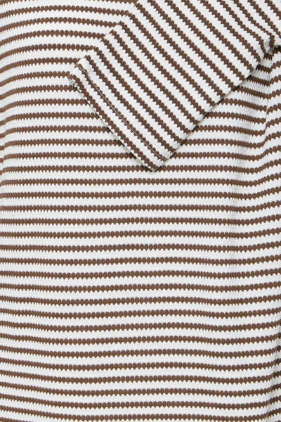 Jade Top (Rum Raisin Stripe)