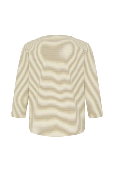 Jorelia 3/4 Sleeve Top (Fig Green)