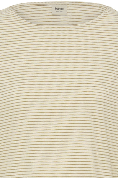 Jorelia 3/4 Sleeve Top (Fig Green)