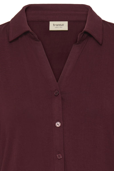 Amy Button Down Top (Port Royale)