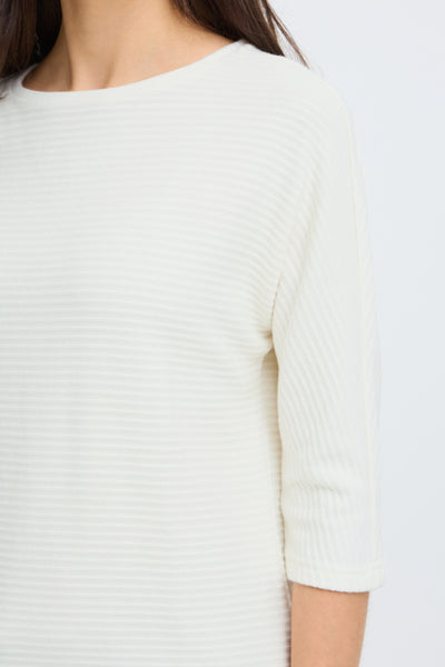 Jalira Knit Sweater (Whisper White)