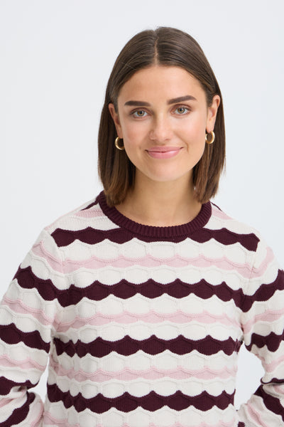 Katja Cotton Blend Sweater (Port Royale)