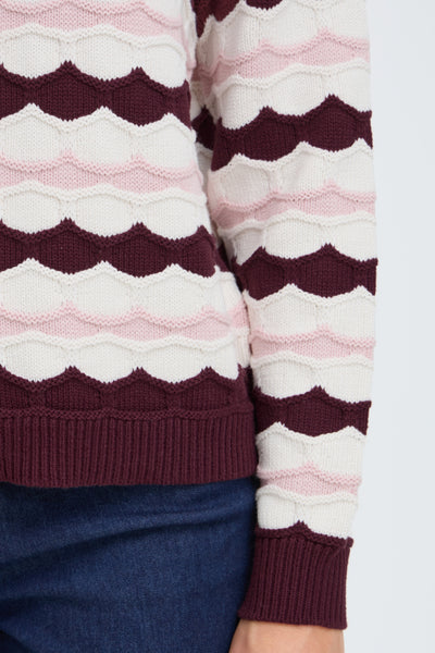 Katja Cotton Blend Sweater (Port Royale)