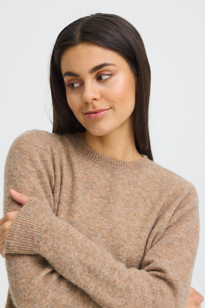 Fia Sweater (Driftwood Melange)