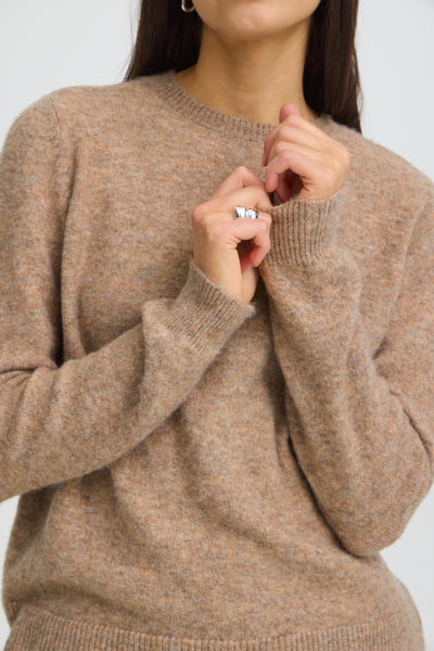 Fia Sweater (Driftwood Melange)