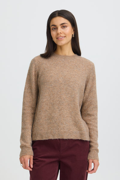 Fia Sweater (Driftwood Melange)