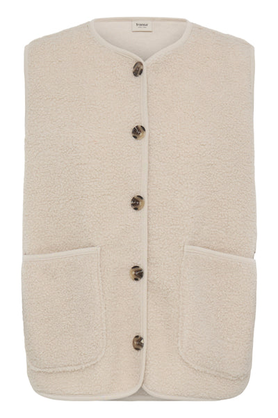 Tenya Teddy Vest (Pumice Stone)