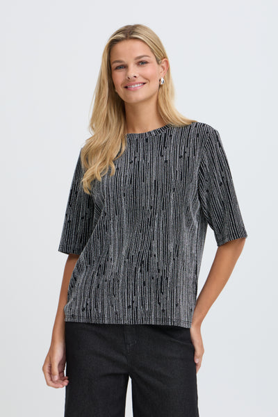 Glidia Glitz Top (Silver)