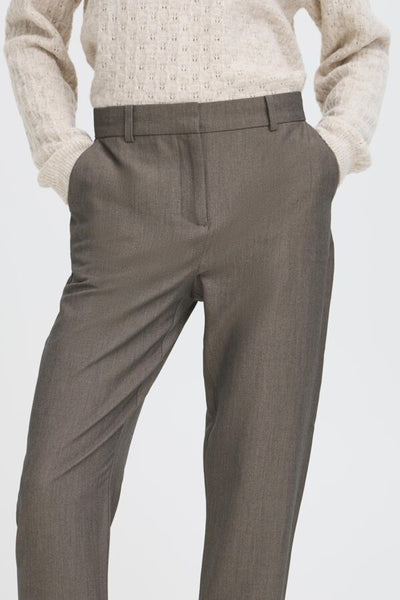Danta Crop Pant (Walnut Melange)