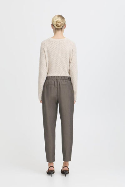 Danta Crop Pant (Walnut Melange)