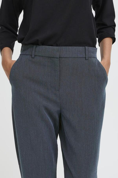 Danta Crop Pant (Navy Melange)