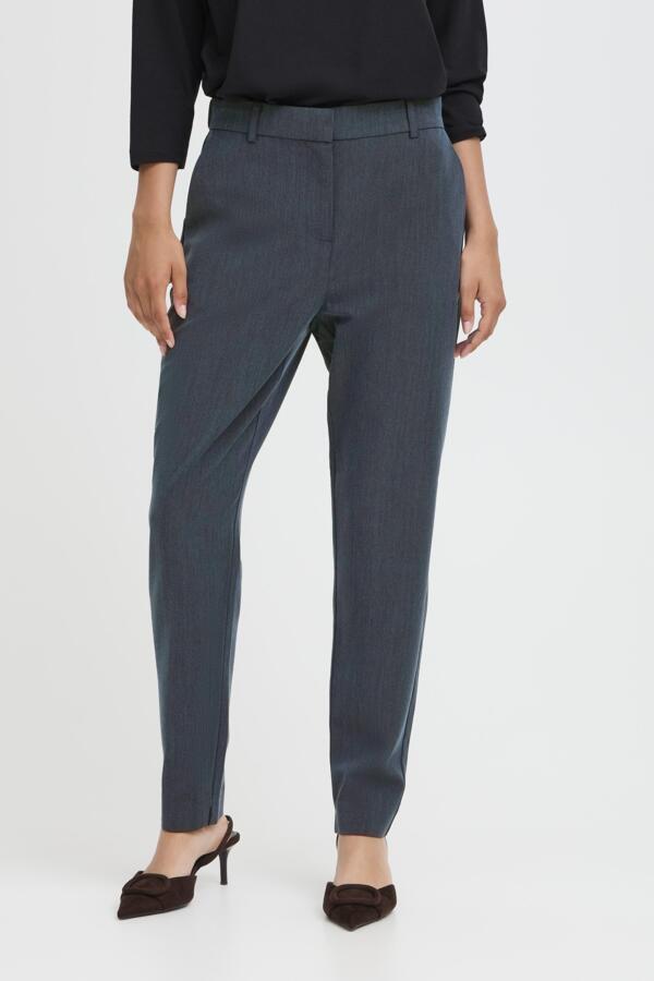 Danta Crop Pant (Navy Melange)
