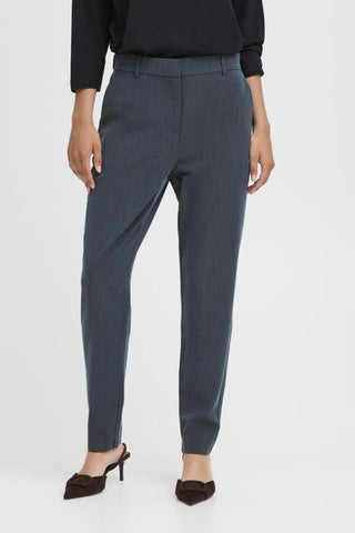 Danta Crop Pant (Navy Melange)