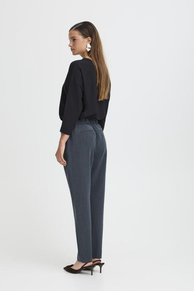 Danta Crop Pant (Navy Melange)