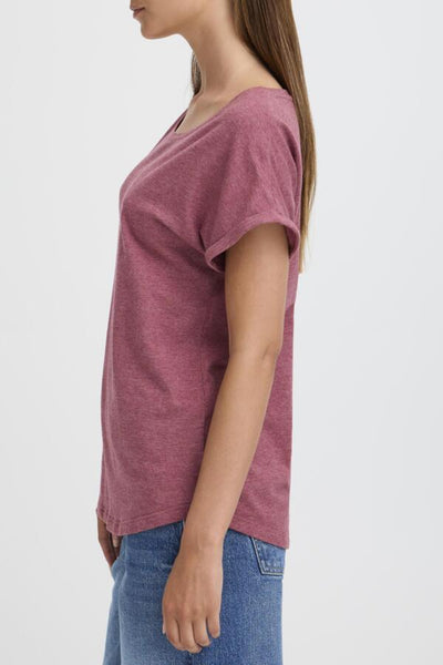 Pamila T-Shirt (Roan Rouge Melange)