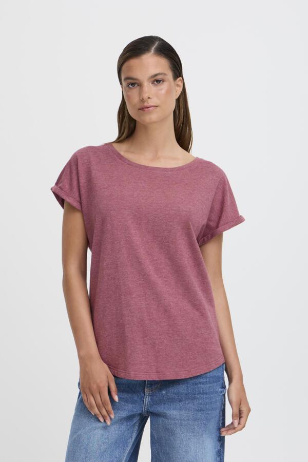 Pamila T-Shirt (Roan Rouge Melange)