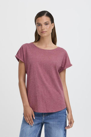 Pamila T-Shirt (Roan Rouge Melange)