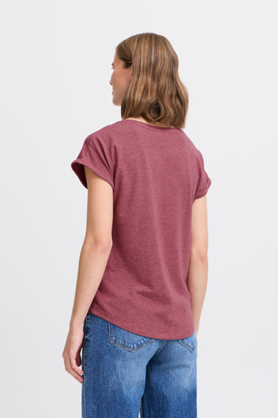 Pamila T-Shirt (Roan Rouge Melange)