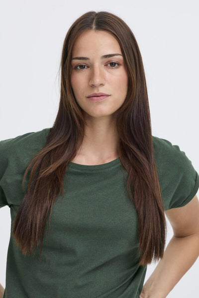 Pamila T-Shirt (Green Gables Melange)