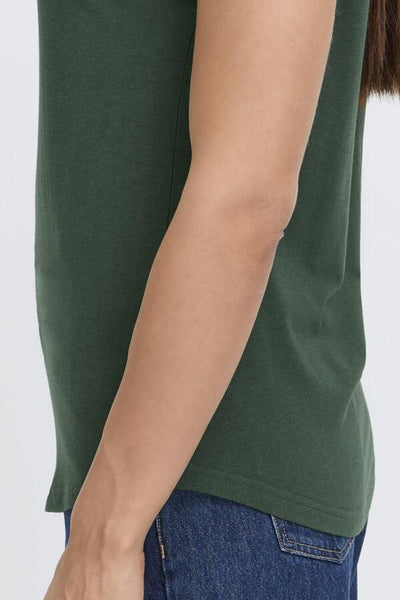 Pamila T-Shirt (Green Gables Melange)