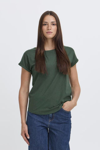 Pamila T-Shirt (Green Gables Melange)