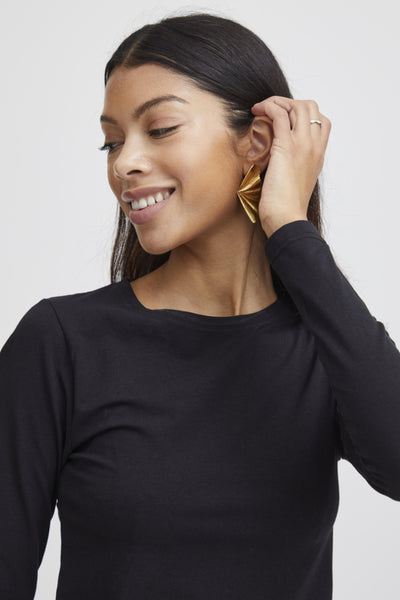 Pamila Long Sleeve Tshirt (Black)