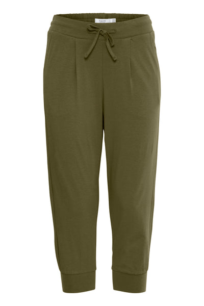 Pandina Casual Cotton Capri (Olive) - 25% OFF AT CHECKOUT - FINAL SALE