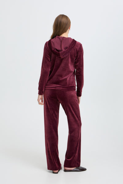 Mitza Velour Hoodie and Pant Set (Fig)