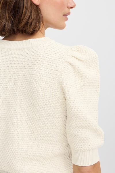 Mikala Cotton Sweater (Cream)