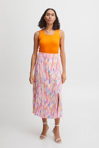 Joella Pink Sachet Mix Maxi Skirt