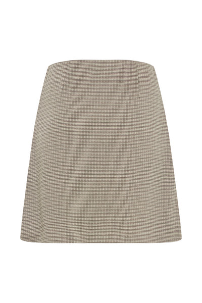 Ravna Houndstooth Skirt