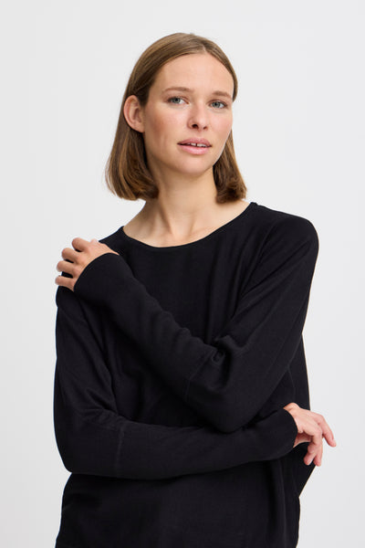 Morla Batwing Sweater (Black)