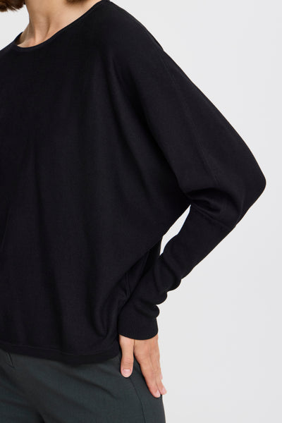 Morla Batwing Sweater (Black)