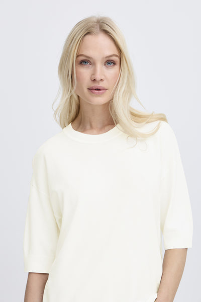 Morla Knit Top (Marshmallow)