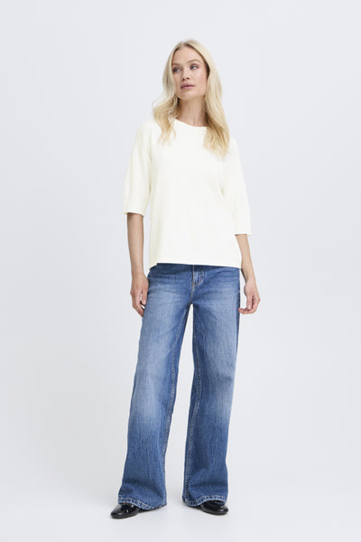 Morla Knit Top (Marshmallow)