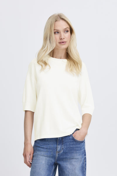 Morla Knit Top (Marshmallow)