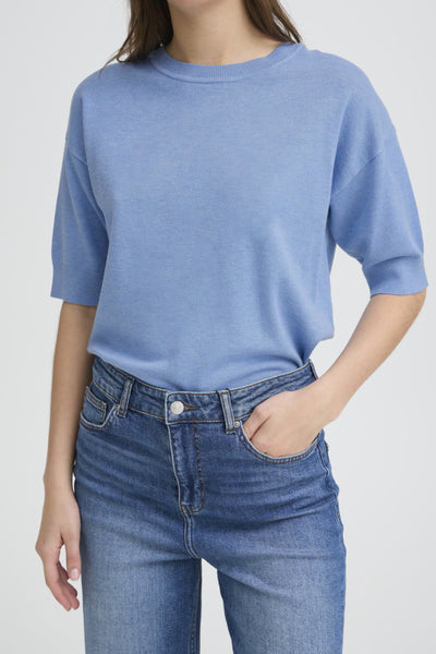 Morla Knit Top (Della Robbia Blue)