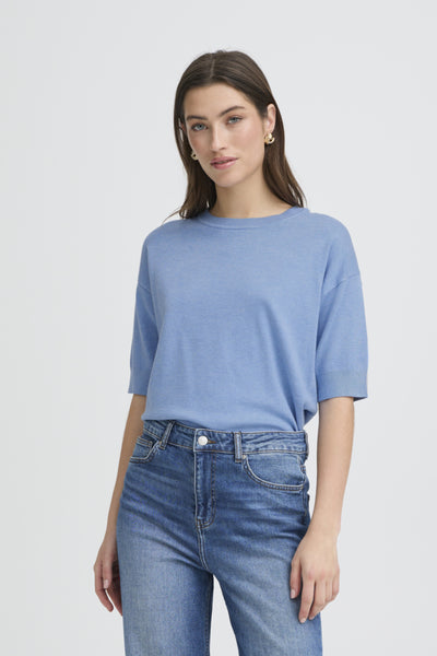 Morla Knit Top (Della Robbia Blue)