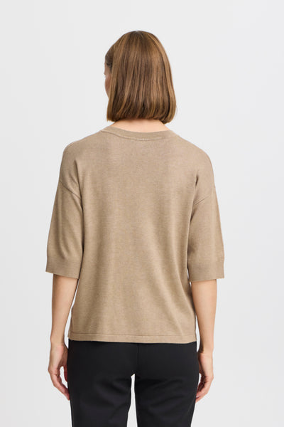 Morla Knit Top (Sepia Tint)