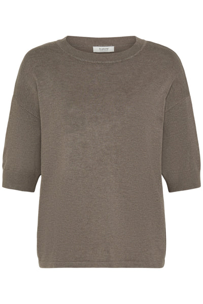 Morla Knit Top (Walnut Melange)
