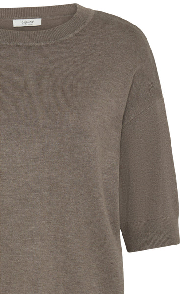 Morla Knit Top (Walnut Melange)