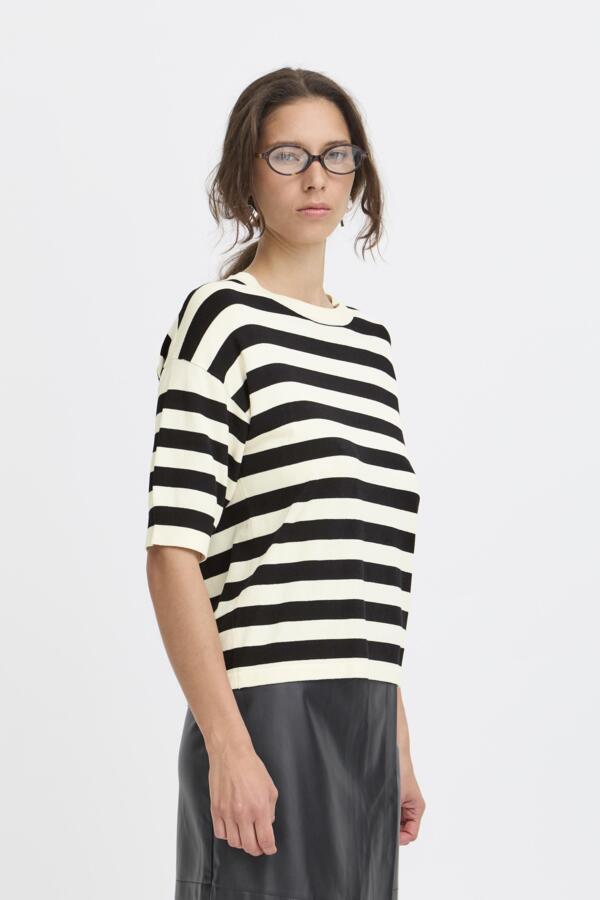 Morla Knit Top (Striped)