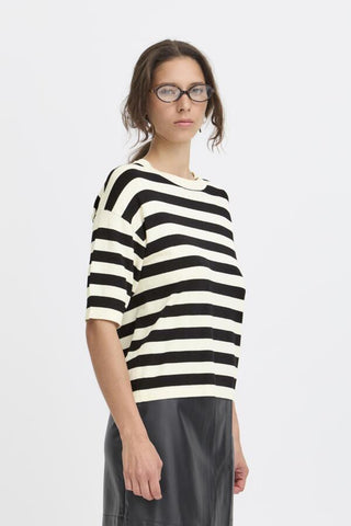 Morla Knit Top (Striped)